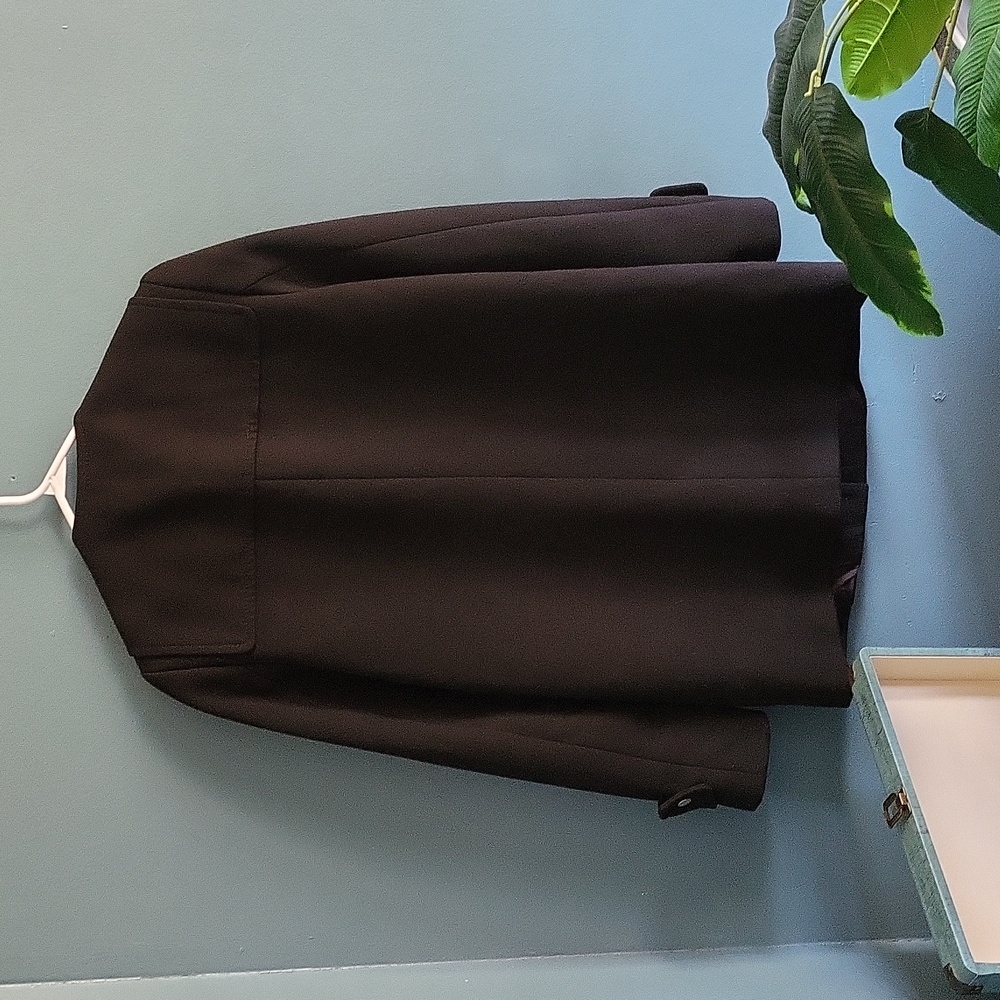 Zara Elegant Black Coat - Picture 5 of 6